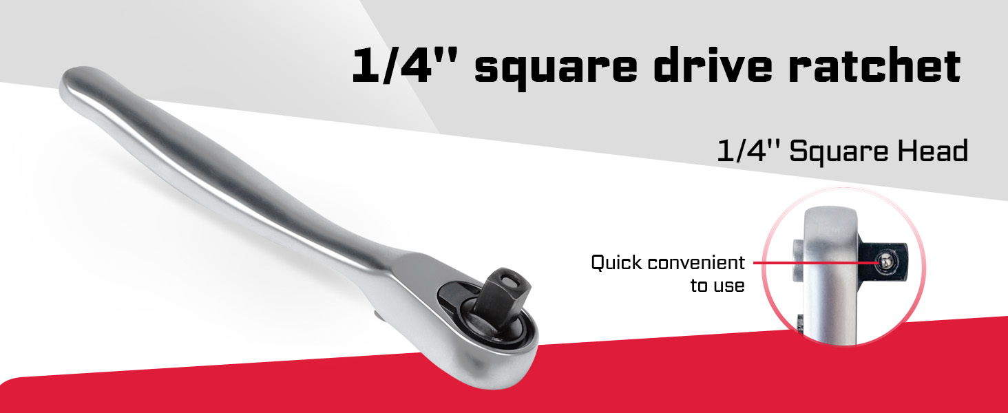1/4 square head