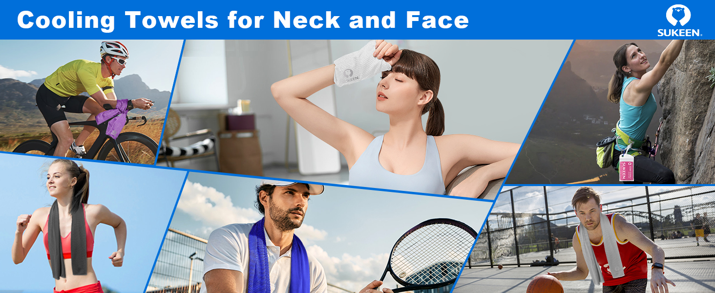 cooling towels for neck and face