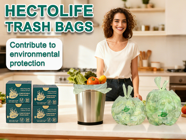 1.6 Gallon 100 Count Compost Bags