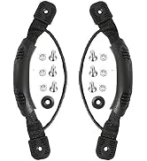 Anndason 2 Pcs Black Kayak Canoe Boat Side Mount Carry Handles/Paddle Park Kayak Handles and Hard...