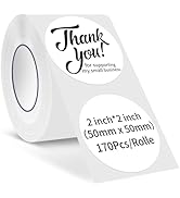 Rongta Label Tape for R22, Standard Laminated Thermal Label Tape Replacement, Waterproof, Oil-Pro...