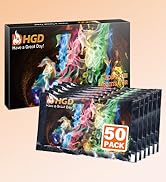 HGD Fire Color Changing Packets (50 Pack) for Fire Pit, Indoor/Outdoor Fireplace, Campfires, Bonf...