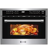 AAOBOSI 24 Inch Built in Microwave Convection Oven,1.6 Cu.Ft Wall Microwave Ovens Air Fryer Combo...