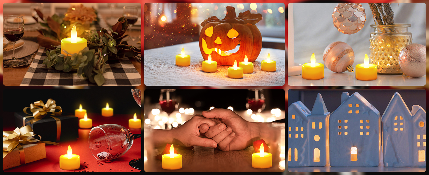 Rechargeable Candles Tea Lights