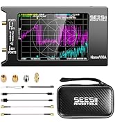 SEESII NanoVNA-H4 Vector Network Analyzer V4.4 9KHz-1.5GHz with 4" Touch Screen and EVA Hard Shel...