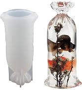 White Lucky Bag 3D Resin Molds, Silicone Mould for Resin Epoxy Casting Crafts, Dried Flowers Spec...
