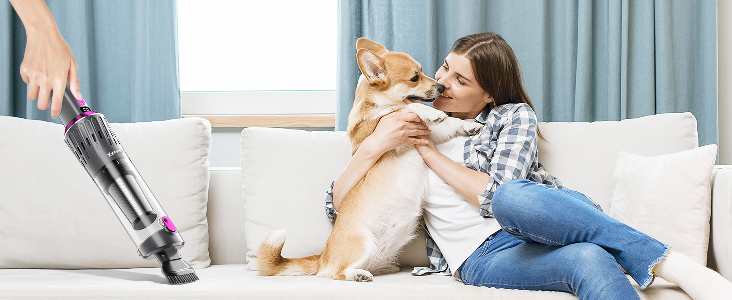 Portable Vacuum Cleaner for Pet Hair