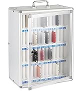 Loghot Aluminum Alloy Pocket Chart Cell Phones Storage Cabinet for Cell Phones,Wall-Mounted with ...