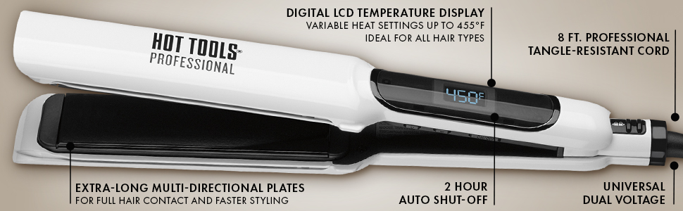 flatiron; flatirons; straightener; straighteners; ceramic; digital; fastpass; hottools; nanoceramic