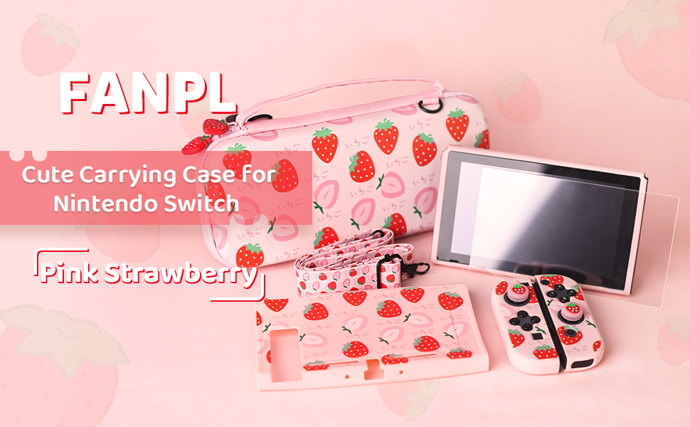 FANPL Cute Carrying Case fro Nintendo Switch