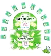 PocketPaks Mint Flavor Fresh Breath Strips,12×20-Strip Packs,Portable Pocket-Sized Oral Care Mout...
