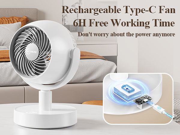 Rechargeable fan