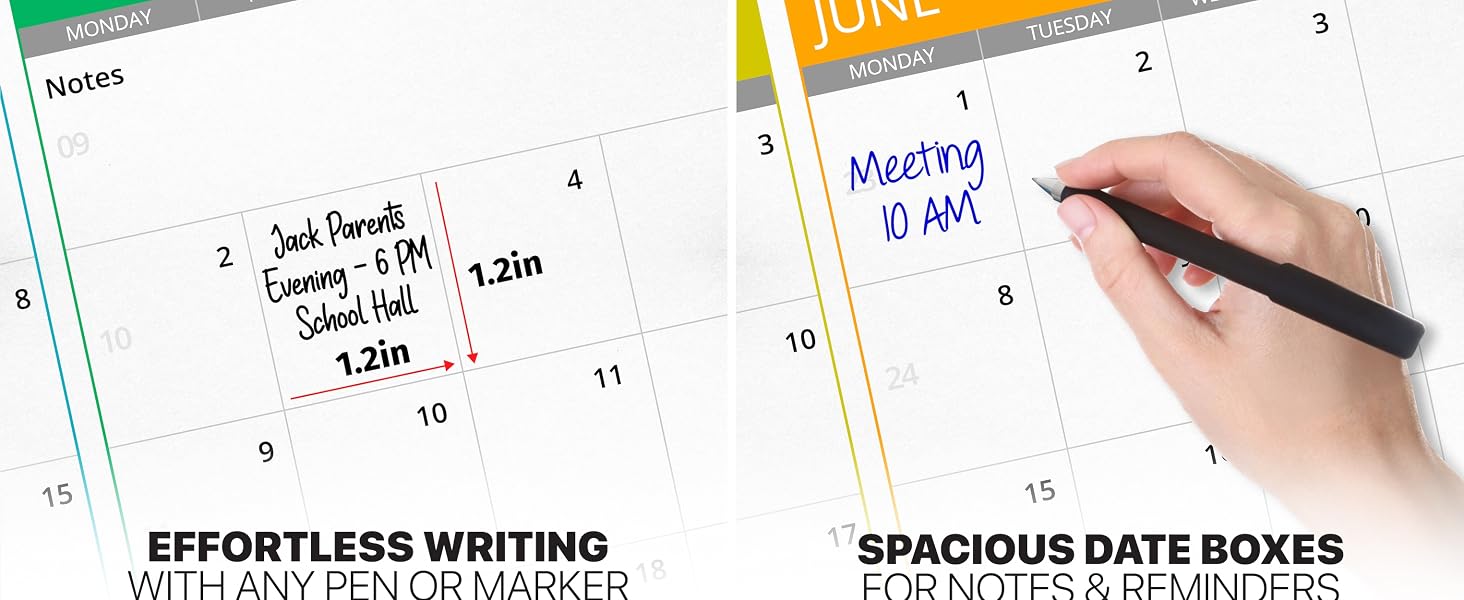Hambli Office Extra Large Full Year Wall Planner