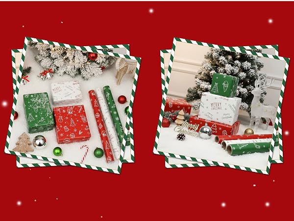Christmas wrapping paper
