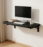 vie poetique Folding Tables Space Efficient Wall Mounted Fold Out Table, The Preferred Choice for...