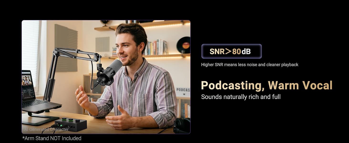 podcast xlr microphone