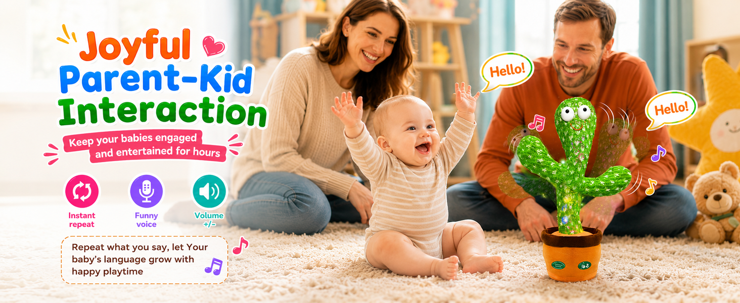 Joyful parent-kid interaction