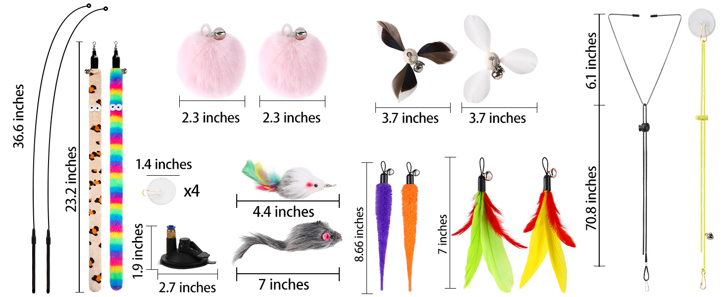 hanging cat toy