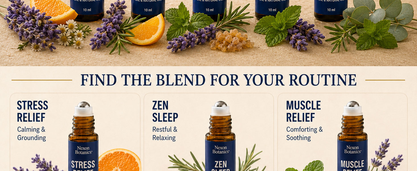 Stress relief essential oil roll on stress relief roll on