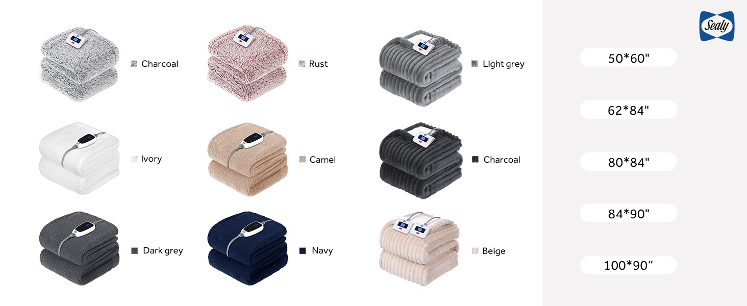 more colors and sizes
