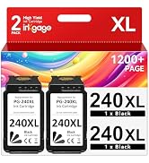 PG-240 XL 240XL Black Ink Cartridge Compatible for Canon 240XL Black Ink Cartridge PG240 PG-240XL...