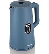 Rasonic Electric Cordless Kettle with Temperature Control (40°C to 100°C), 1.5 Litre 1800W Fast B...