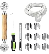 HOMWMPA Window Screen Repair Kit, Screen Spline, Screen Roller Tool, Spline Removal Hook, Screen ...