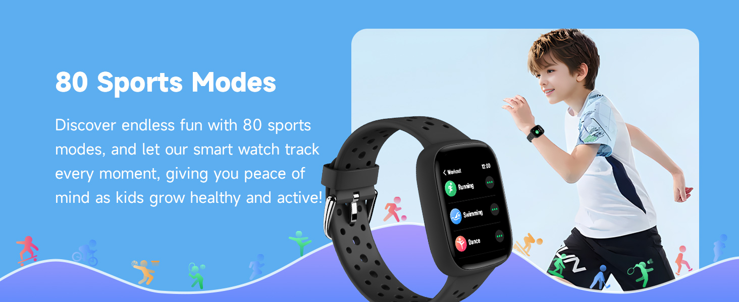 sports watch kids