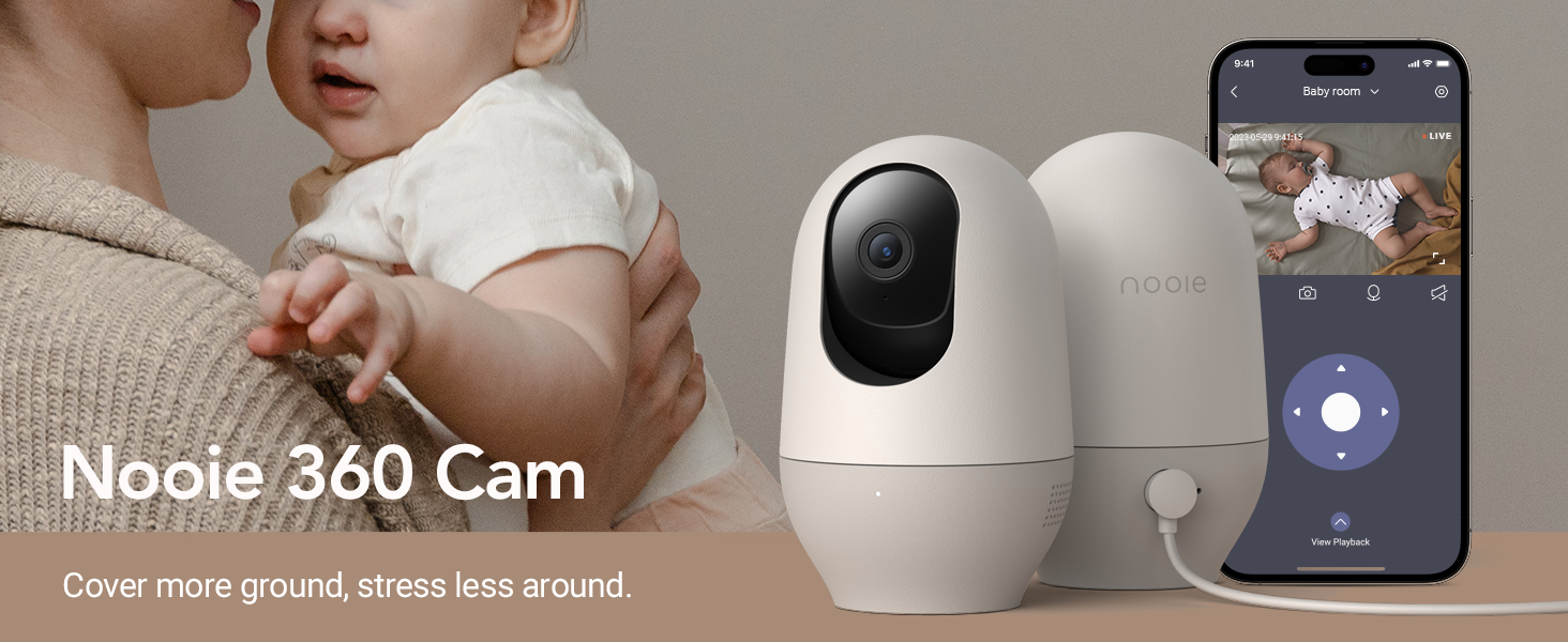 baby monitor 360 cam