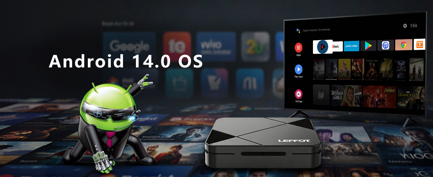 Android 14.0 TV box