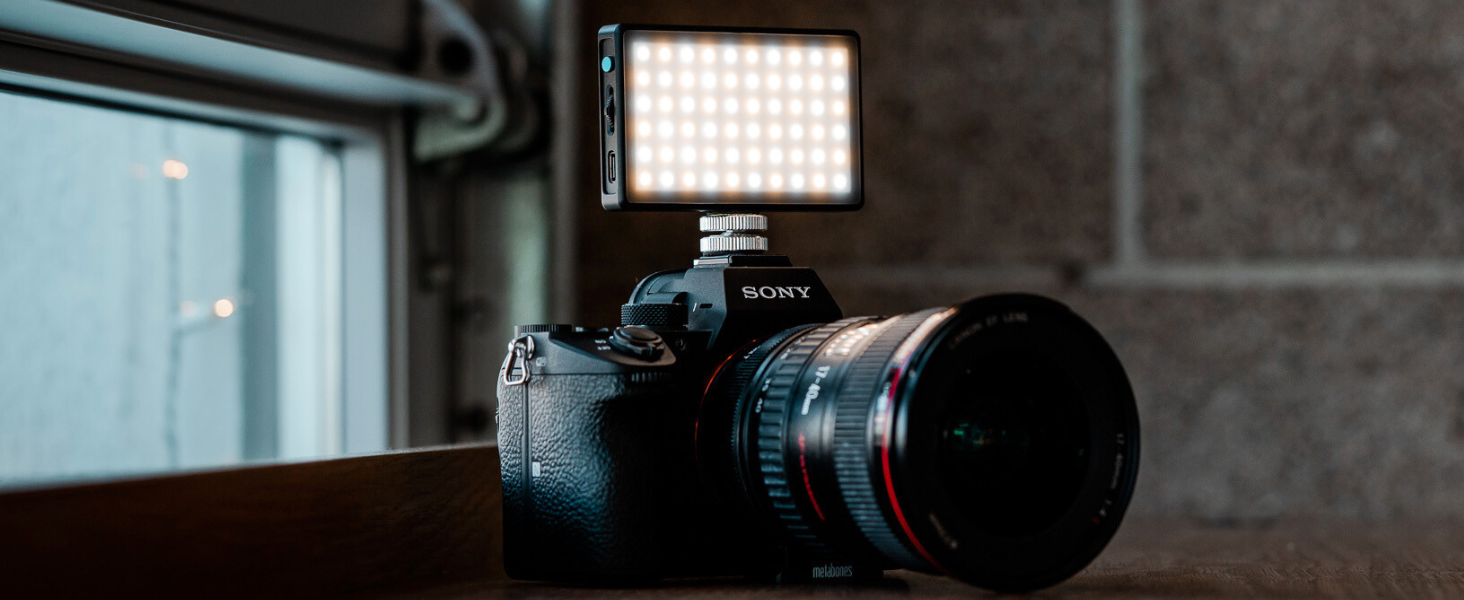 Internal Lithium battery camera mini panel LED light