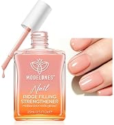 modelones Nail Strengthener and Growth Nail Hardener Extra Strong and Growth Nude Nail Polish Nai...