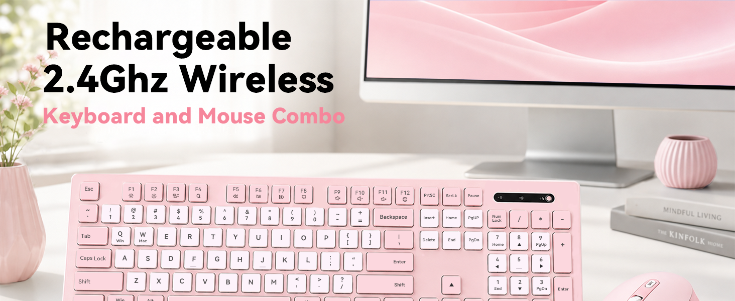 wireless keyboard and mouse combo