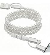 Atsidexa 4-in-1 Beaded Charging Cable, Metal Design, Nicely Packed, 60W Fast Charging, MFi Certif...