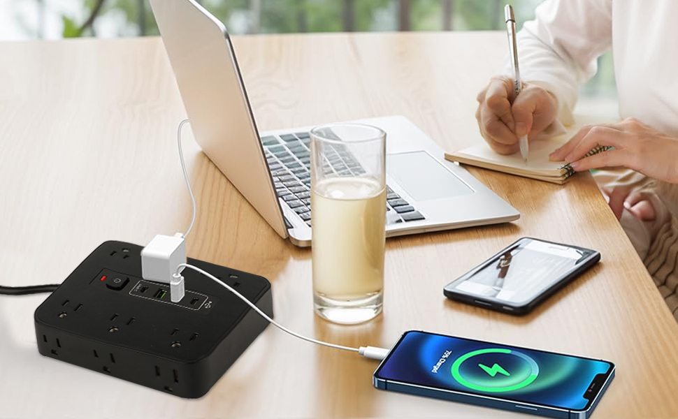 16-in-1 Power Strip Surge Protector