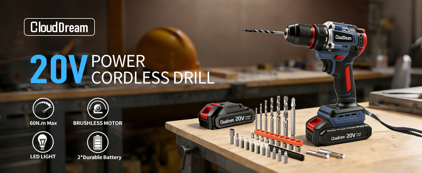 POWERCORDLESS DRILL