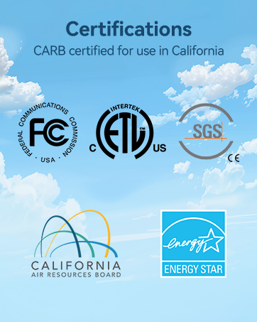 FULMINARE Air Purifiers for Bedroom