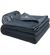 AlphaBeing Waterproof Outdoor Blanket with Merino Wool, Extra Thick Warm, Windproof, Packable Sta...
