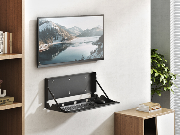 keyboard tray wall mount