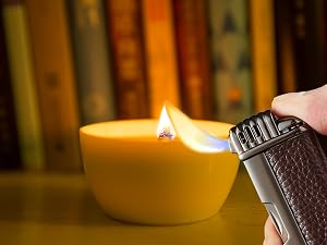 Urgrette pipe lighter for lighting candles