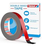 EMITEVER Double Sided Tape Heavy Duty, Tesa Adhesive Mounting Tape Waterproof, 0.94IN x 18FT Stro...