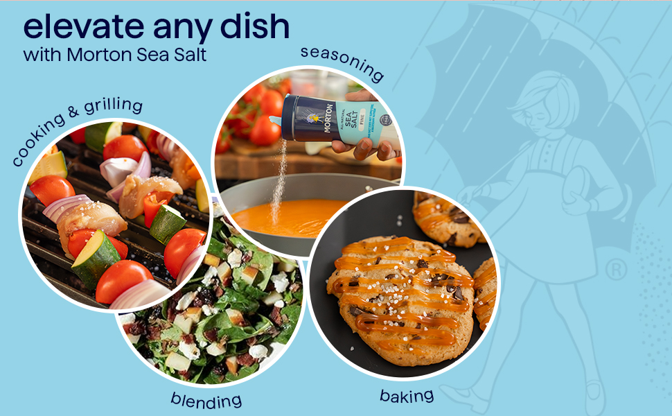 Perfect for cooking, grilling, seasoning, blending and baking