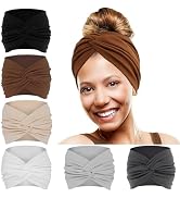 YONUF Wide Headbands For Women Extra Large Headband Twisted Knot Head Bands For Women's Hair Band...