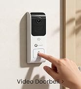 xmartO 2.4G/5G Dual Band Smart Video Doorbell Camera, Home Security Live View, 2-Way Audio, AI/Mo...