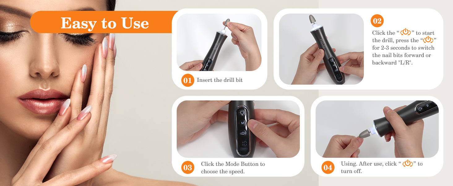 cordless nail drill