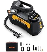 AstroAI H2 Pro Cordless Tire Inflator Portable Air Compressor 12VDC Battery | Dual Power Supply A...
