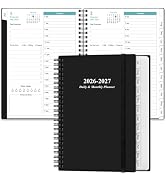 2026-2027 Daily & Monthly Planner - One Page Per Day, Daily Planner from July 2026 to June 2027, ...