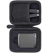 Aenllosi Hard Carrying Case Compatible with Crucial X9 / X9 Pro / X10 Pro 1TB/2TB/4TB Portable SS...