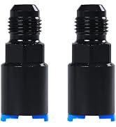 FGJQEFG Fuel Rail Adapter Fittings Feed/Return -6AN EFI AN6 Push ON Compatible with LT1 LT4 LS1 L...