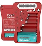 Dlyfull Battery Tester, LCD Display Universal Battery Checker for AA AAA C D 9V CR2032 CR123A CR2...